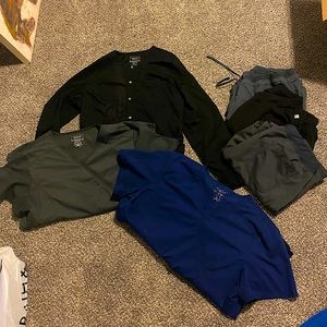 6 piece lot. Womens scrubs.